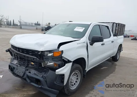 2022 Chevrolet Silverado 1500 Ltd 2Wd Standard Bed Wt z USA, uszkodzony, nr VIN 1GCPWAEK9NZ166503